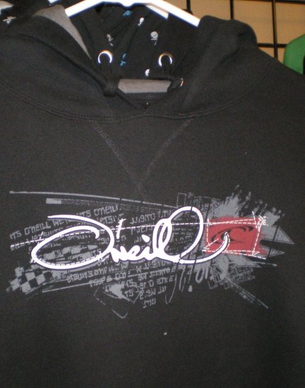 O'Neil Men Faria Hoodie Blk/Red New w/ Tags!