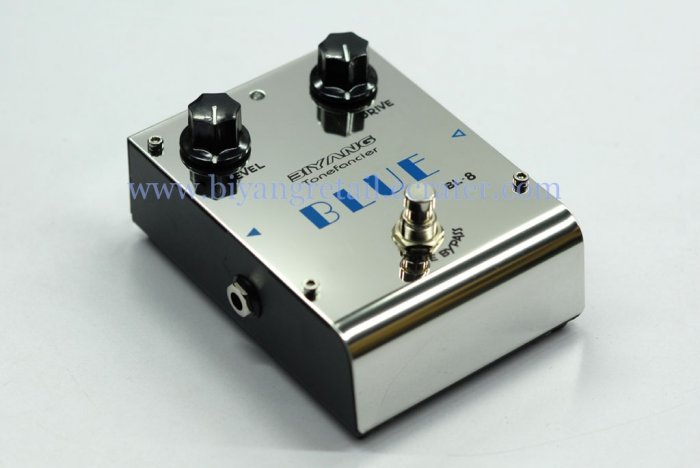 (BL-8)Blue overdrive guitar effect pedal