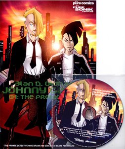 PURE18CD - Alan D. Oldham - Johnny Gambit 01 (CD+Comic) PURE SONIK