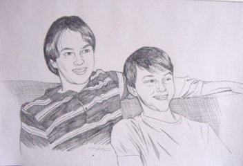PERSONAL PORTRAIT SKETCH -EXAMPLE 3