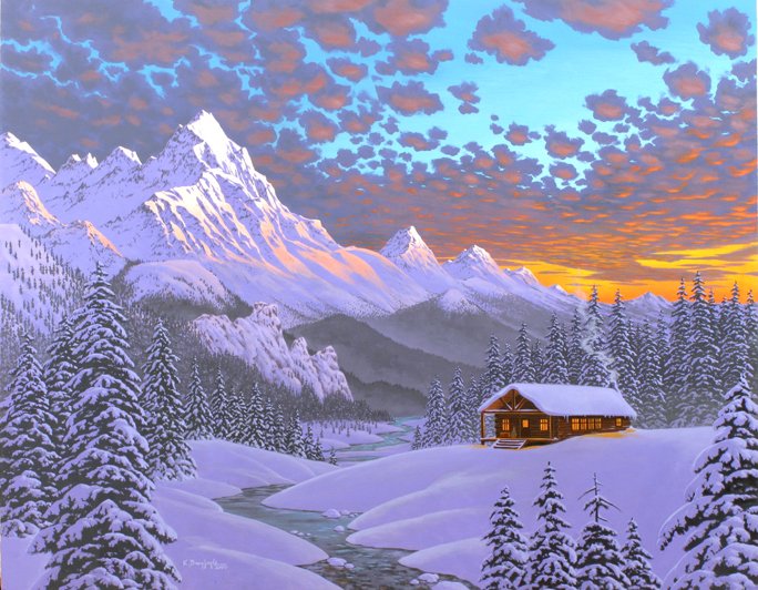 SANCTUARY***ORIGINAL PAINTING
