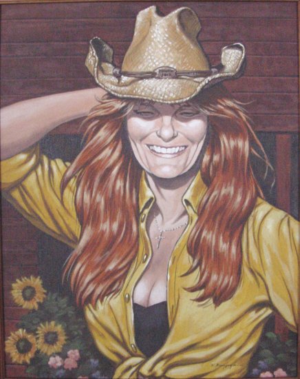 Personal Portrait painting example 4