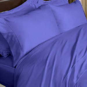 1000 TC EGYPTIAN COTTON SOLID NAVY BLUE SHEET SET
