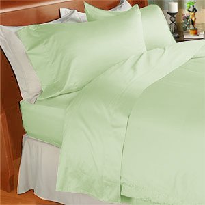 1000TC EGYPTIAN COTTON SAGE SOLID KING SHEET SET