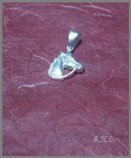 Silver 925 Pony Head Pendant