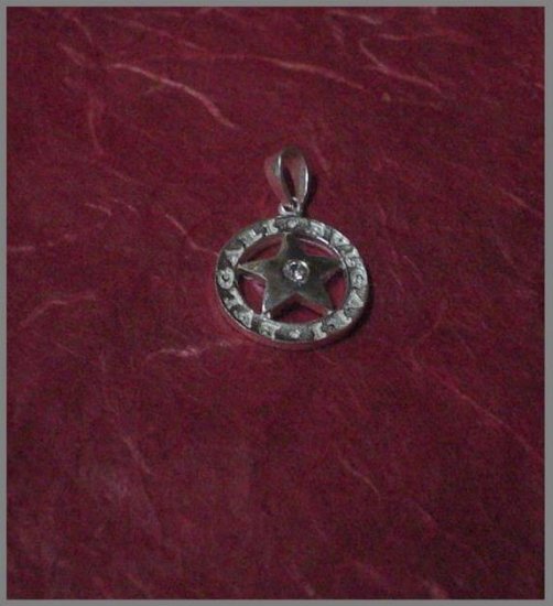 Silver 925 Bulgari Inspired Star Pendant