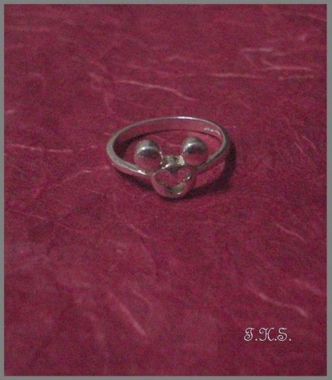 Silver 925 Mickey Mouse Ring