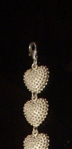 Silver 925 Special Hearts Bracelet
