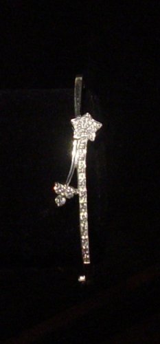 Silver 925 Wishing Star Bangle
