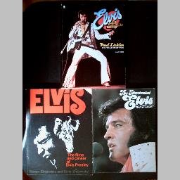 3 ELVIS PRESLEY Biography Books~ILLUSTRATED ELVIS~THE BOY WHO DARED TO ROCK~THE FILMS & CAREER