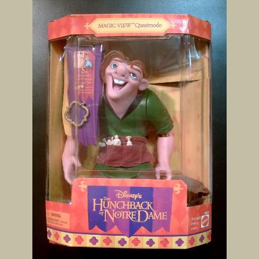 Disney~The HUNCHBACK of NOTRE DAME~Magic View QUASIMODO Doll~Mattel 1995