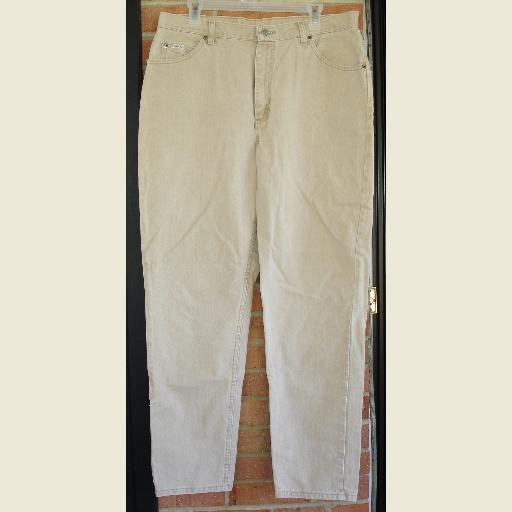 Tan/Beige JEANS by Riders ~Pants ~sixe 16 M Women