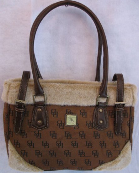 Faux Fur, suede, and leather handbag just stunning Bag