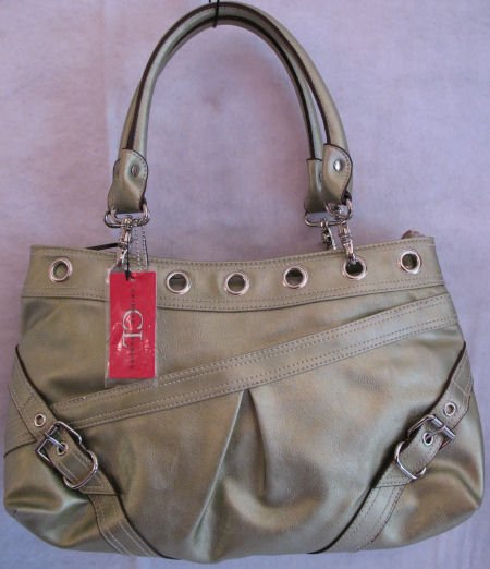 Metallic Sage Green Chinese Laundry Brand Handbag Bag Purse