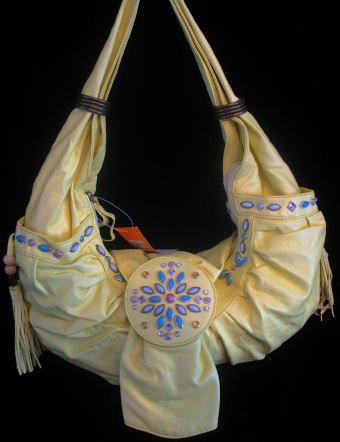 Rodeo tassles beaded handbag bag purse