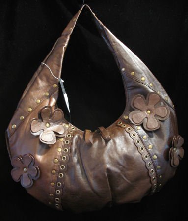 Bohemian hobo boho leather like bag handbag purse