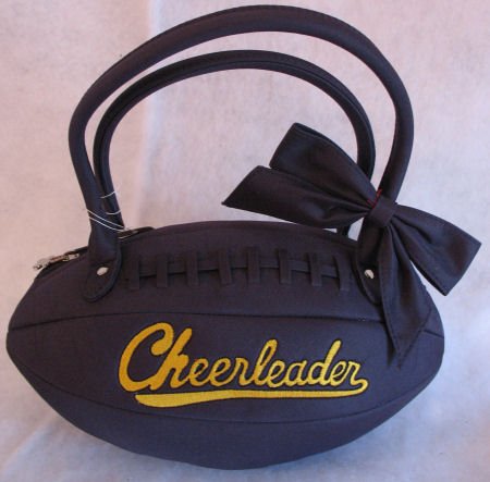 Junior Tween Football Cheerleader Handbag bag purse