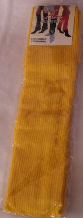 YELLOW Leg Warmers Knee High SOLD OUT