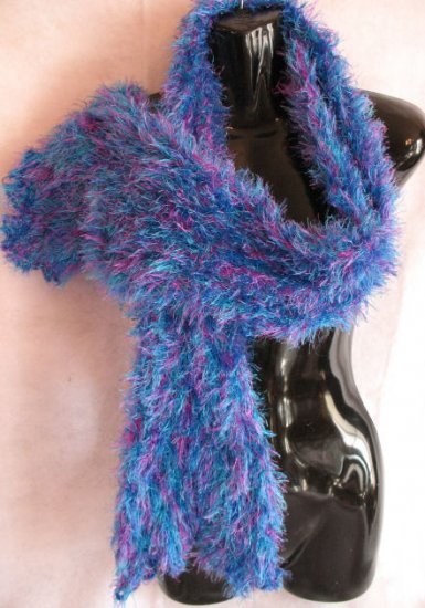 Blue and Purple Magic Scarf Scarves Wrap Super Soft!