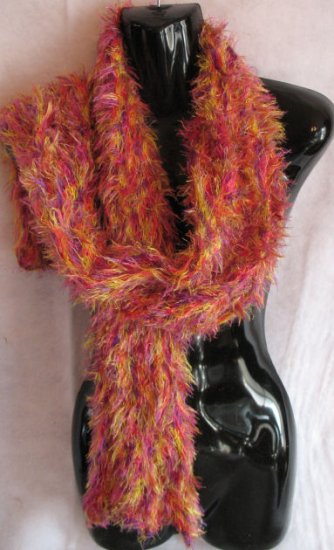 Purple Yellow & Hot Pink Magic Scarf Scarves Wrap SOFT!