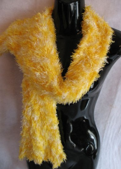 Yellow & White Magic Scarf Scarves Wrap Super Soft