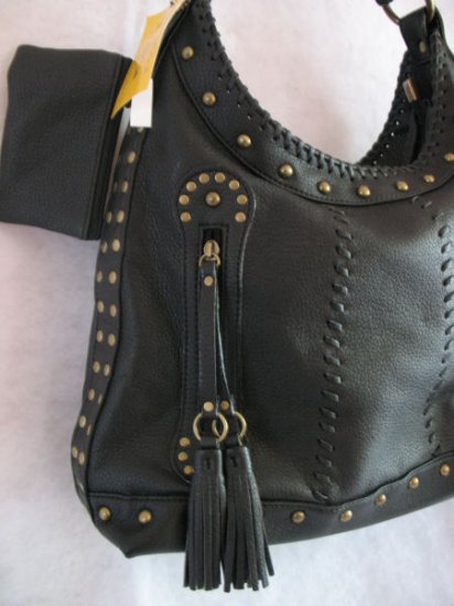 Black Western Style Studded handbag bag purse