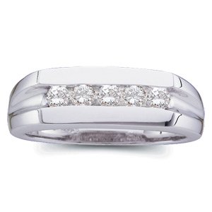 DIAMOND MEN'S RING PLATINUM