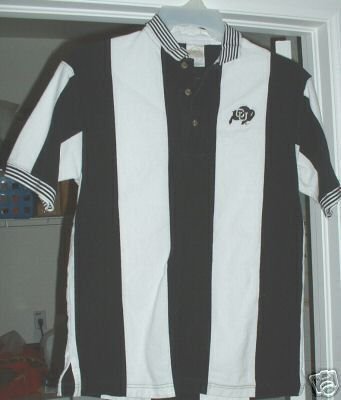 COLORADO UNIVERSITY BUFFALOES POLO SHIRT,SMALL *NEW*