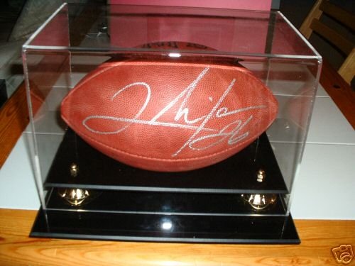 CLINTON PORTIS AUTOGRAPHED BALL IN DISPLAY CASE
