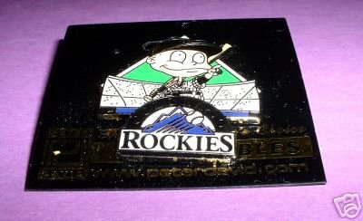 COLORADO ROCKIES "BAT BOY" LAPEL PIN *NEW*