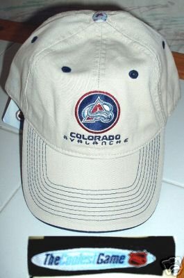 COLORADO AVALANCHE NHL BALL CAP, EMBROIDERED **NEW**