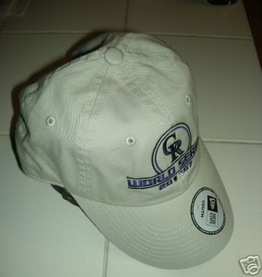 COLORADO ROCKIES WORLD SERIES 2007 YOUTH CAP *NEW*