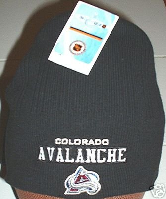 COLORADO AVALANCHE NHL BOILER CAP, BLACK **NEW**
