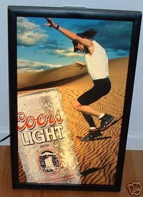 COORS LIGHT EXTREME SPORTS BAR LIGHT *NEW*