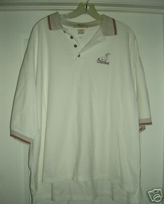 SANCTUARY GOLF COURSE EMBROIDERED POLO SHIRT, XL *NEW