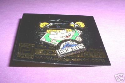 COLORADO ROCKIES "BAT GIRL" LAPEL PIN *NEW*