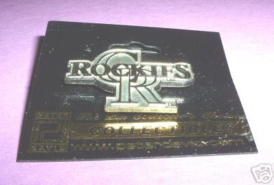 COLORADO ROCKIES "LOGO" LAPEL PIN *NEW*