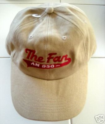 THE FAN AM950 SPORTS RADIO EMBROIDED BASEBALL CAP *NEW*