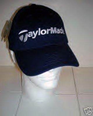 TAYLORMADE EMBROIDERED BALL CAP, BLUE *NEW*