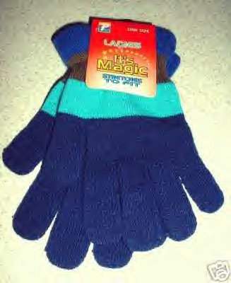 LADIES MITTENS "STRETCHES TO FIT" - ONE SIZE **NEW**