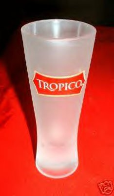 "TROPICO LIQUEUR" SHOT GLASS - SATIN GLASS **NEW**