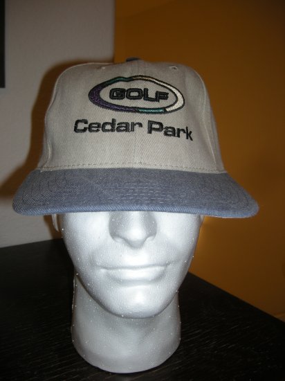 CEDAR PARK GOLF EMBROIDERED BALL CAP *NEW*