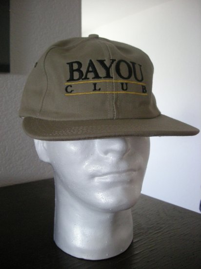 BAYOU GOLF CLUB EMBROIDERED CAP *NEW*