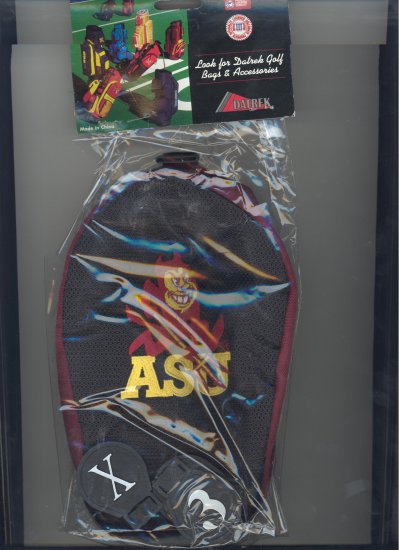 ARIZONA STATE HEADCOVER, NYLON EMBROIDERED DATREK *NEW