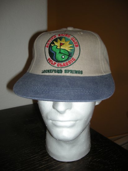 LOCKEFORD SPRINGS 20/30 GOLF EMBROIDERED BALL CAP *NEW*