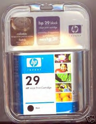 HP 29/51629A BLACK INKJET CARTRIDGE *NEW/FACTORY SEALED