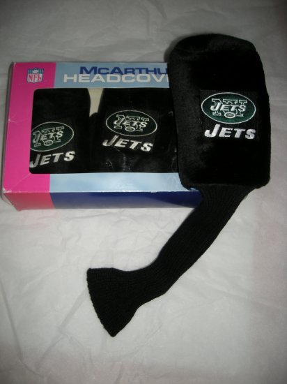NY JETS NFL HEADCOVERS, 3-PACK *NEW*