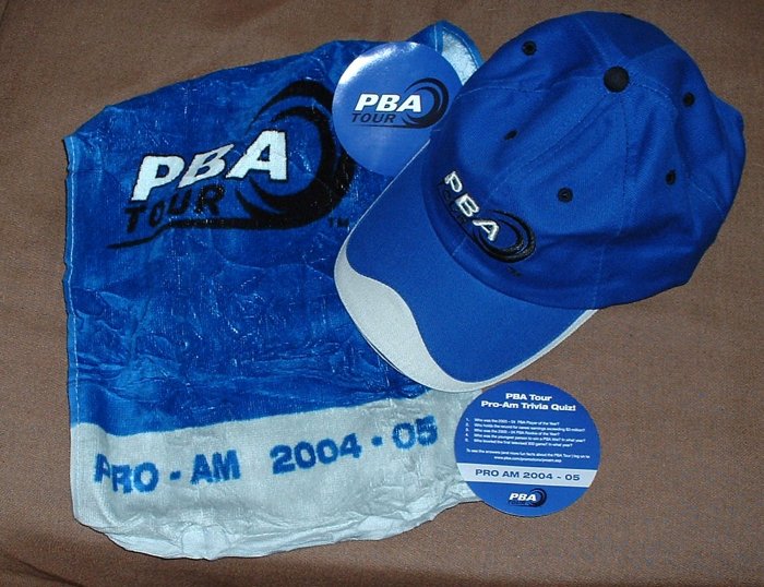 BOWLERS PBA TOUR CAP AND TOWEL **NEW**
