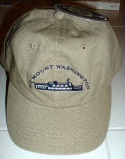 M/S MOUNT WASHINGTON EMBROIDERED BASEBALL CAP *NEW*