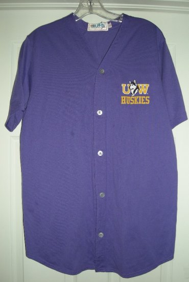 WASHINGTON UNIVERSITY BASEBALL SHIRT, SIZE: LARGE *NEW*